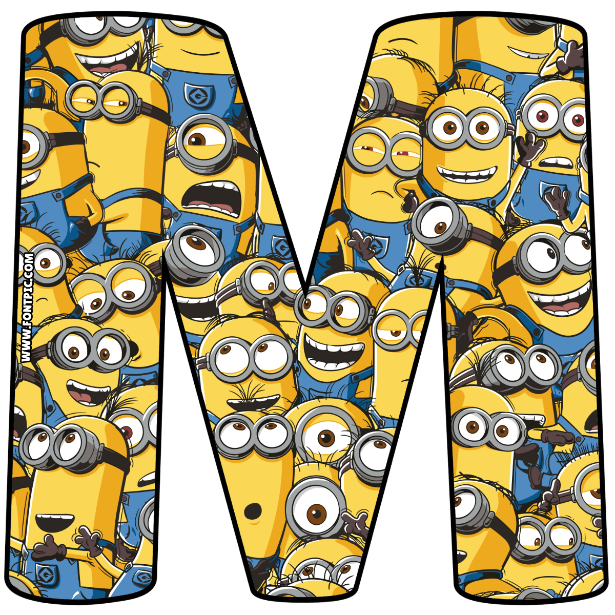 Minions Letter M