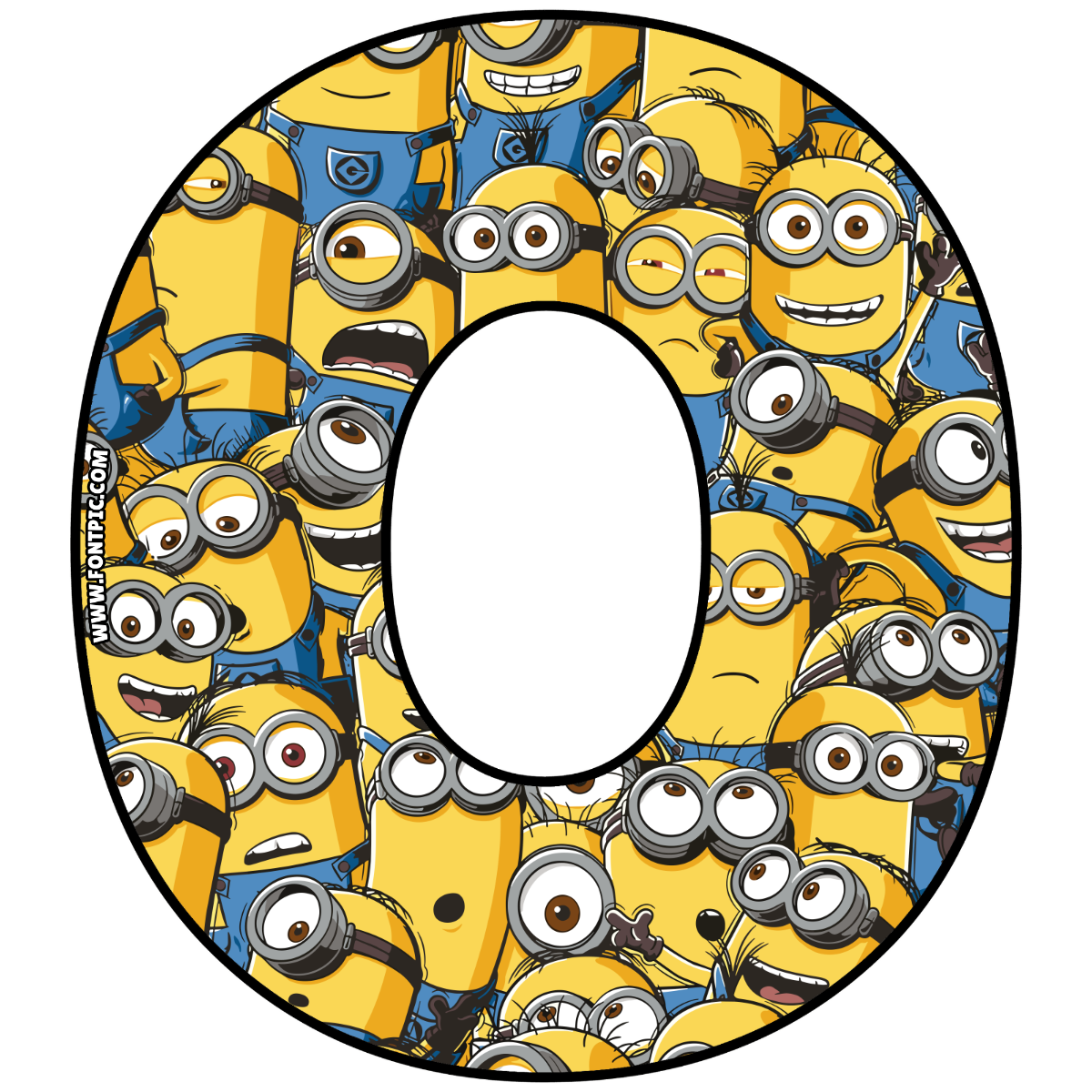 Minions Letter O
