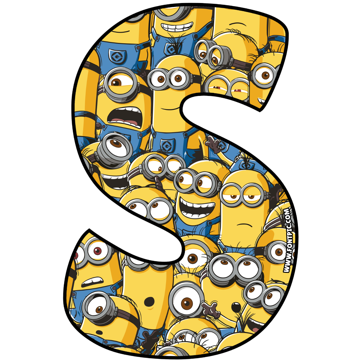 Minions Letter S