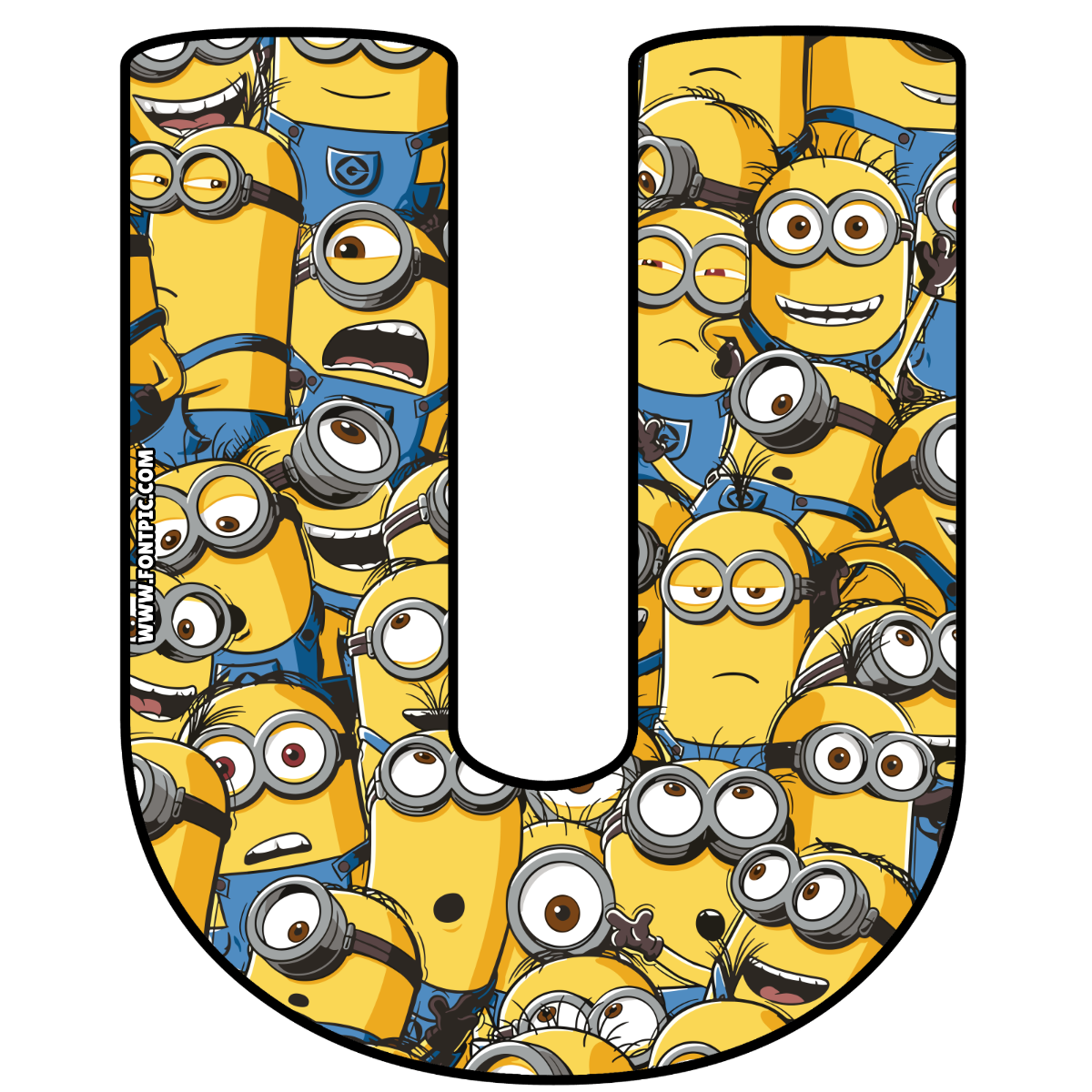 Minions Letter U