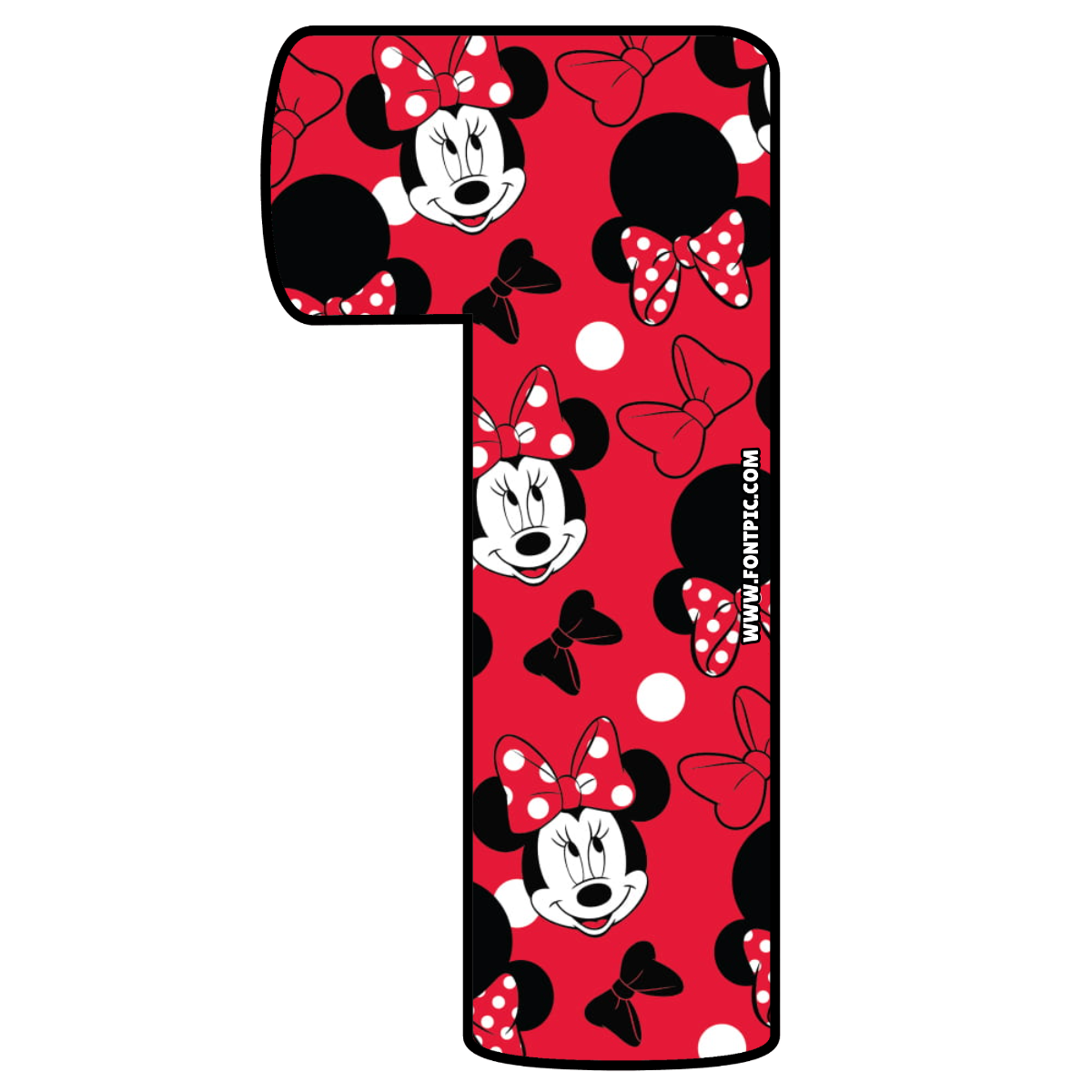 Minnie Mouse Number 1