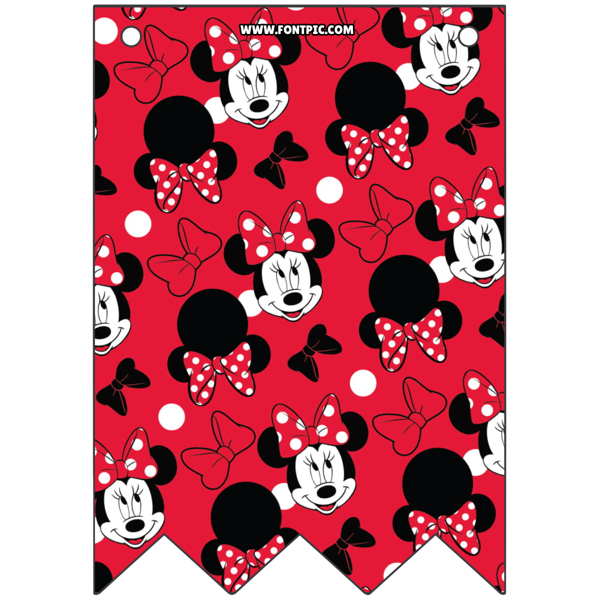 Minnie Mouse Pennants
