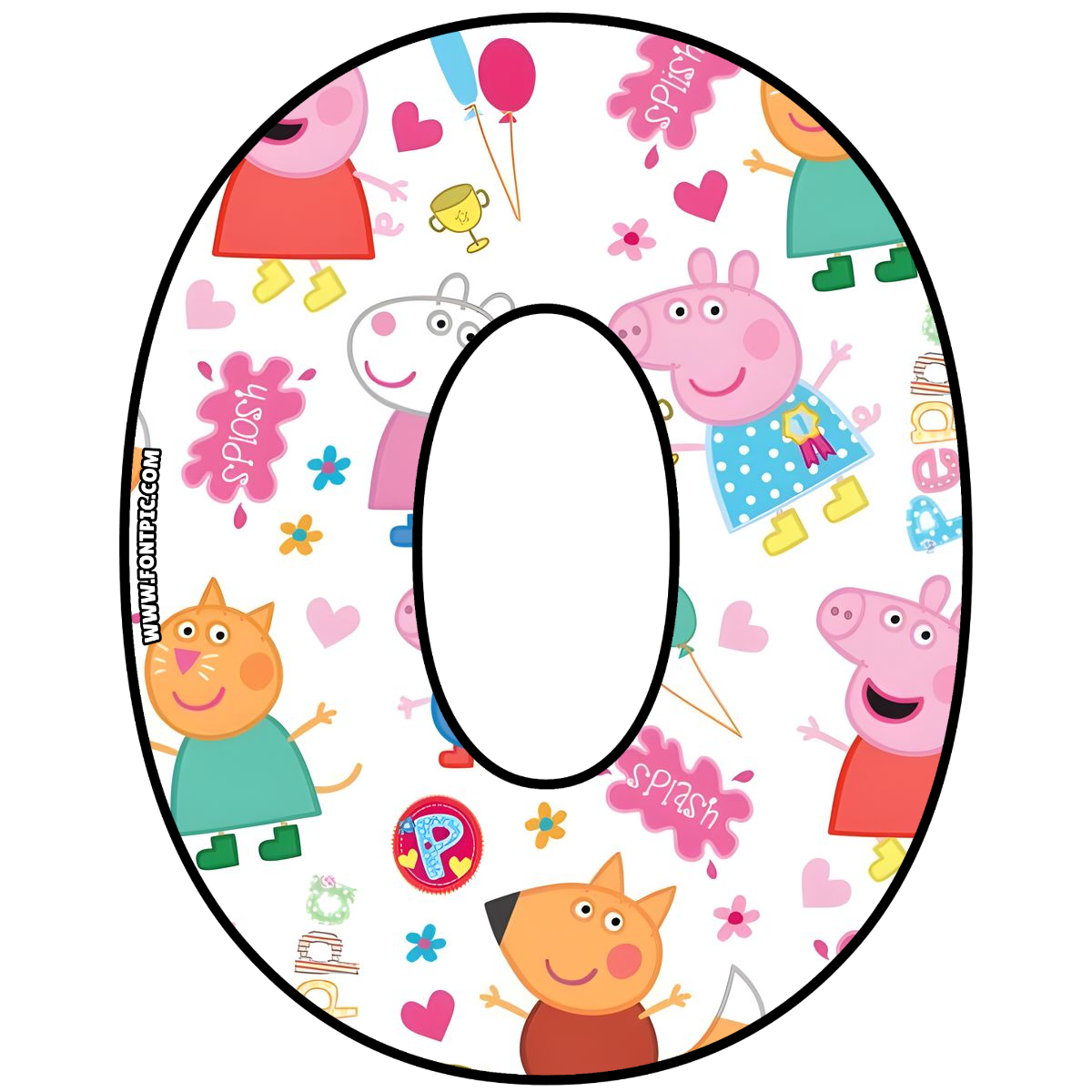 Peppa Pig Number 0