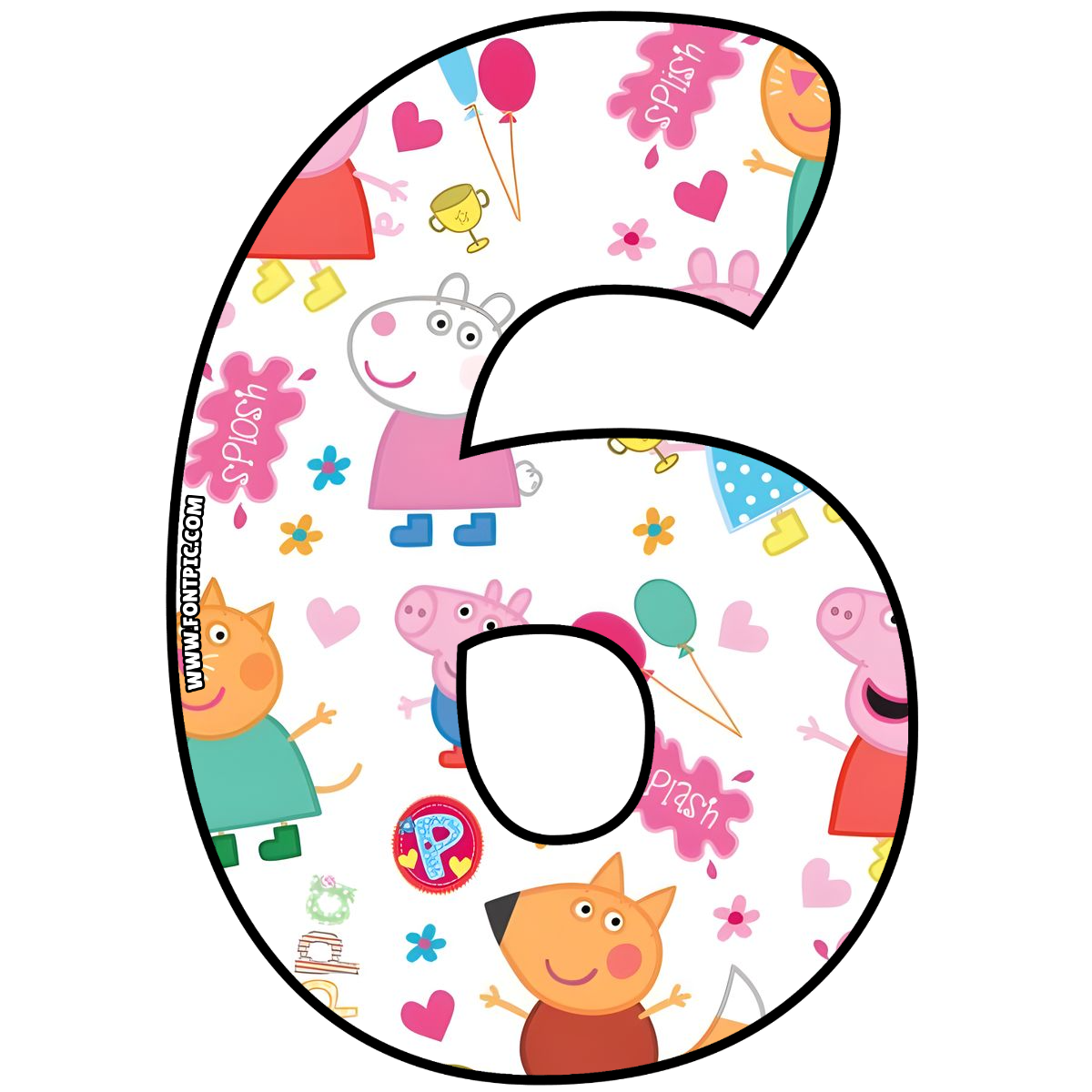 Peppa Pig Number 6