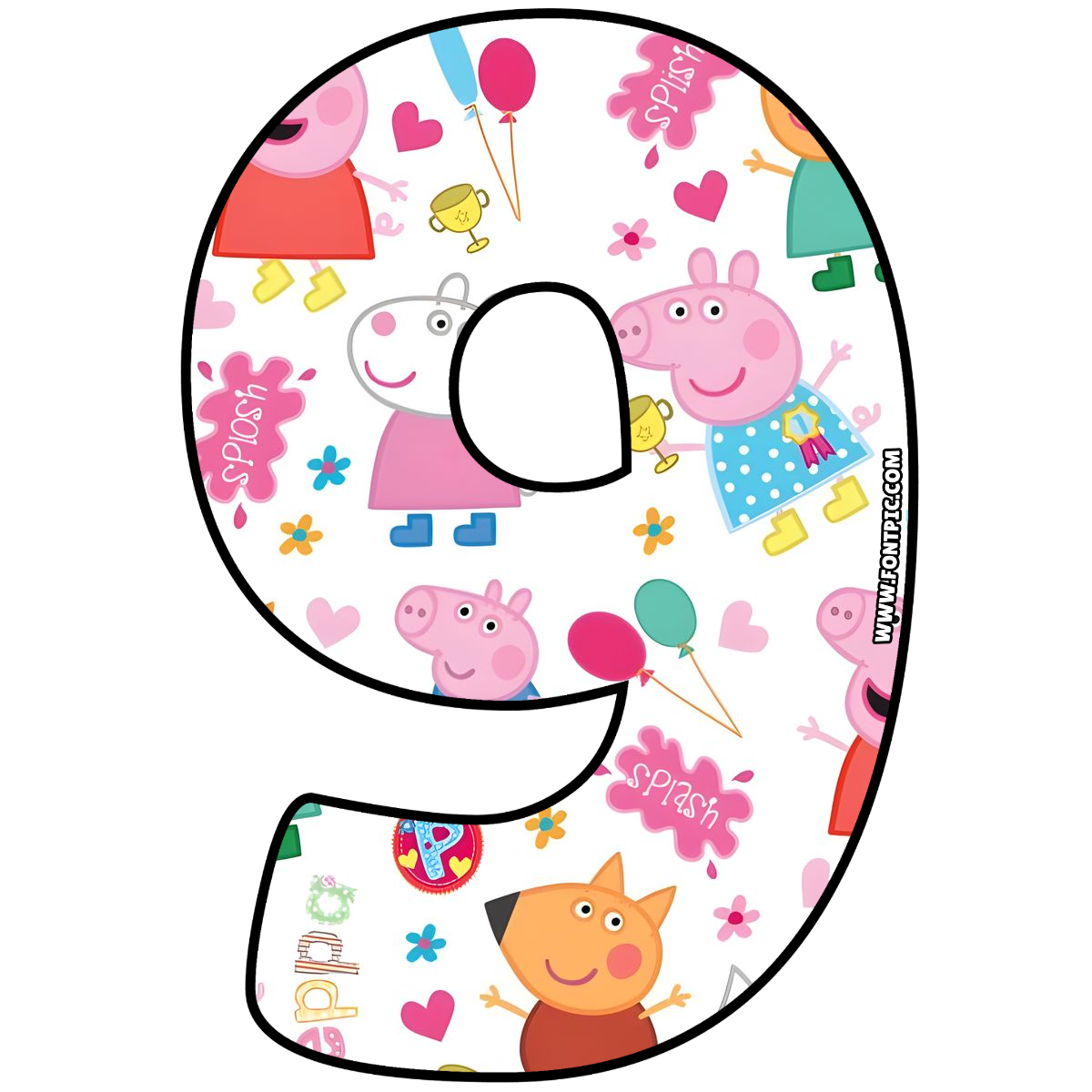 Peppa Pig Number 9