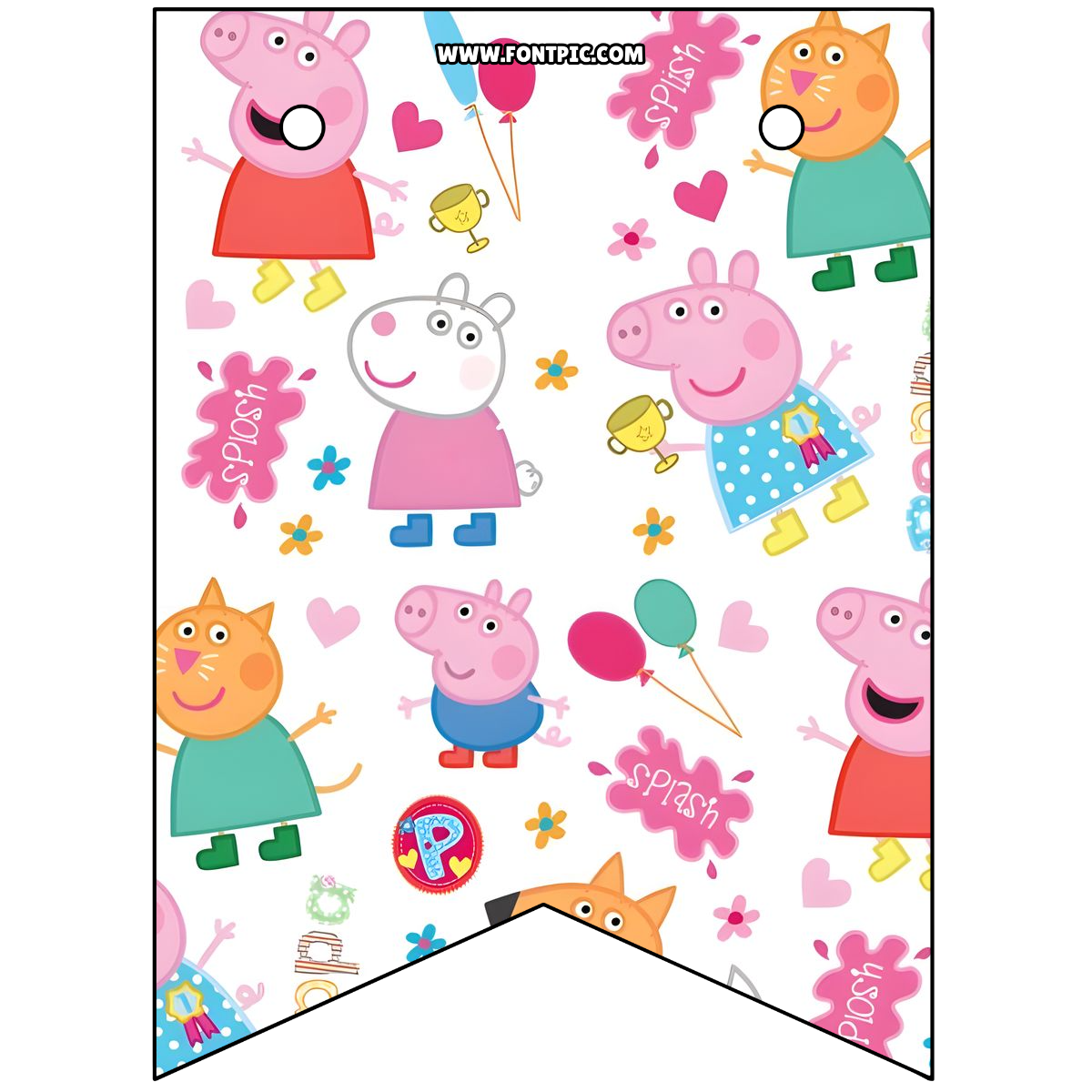 Peppa Pig Pennants