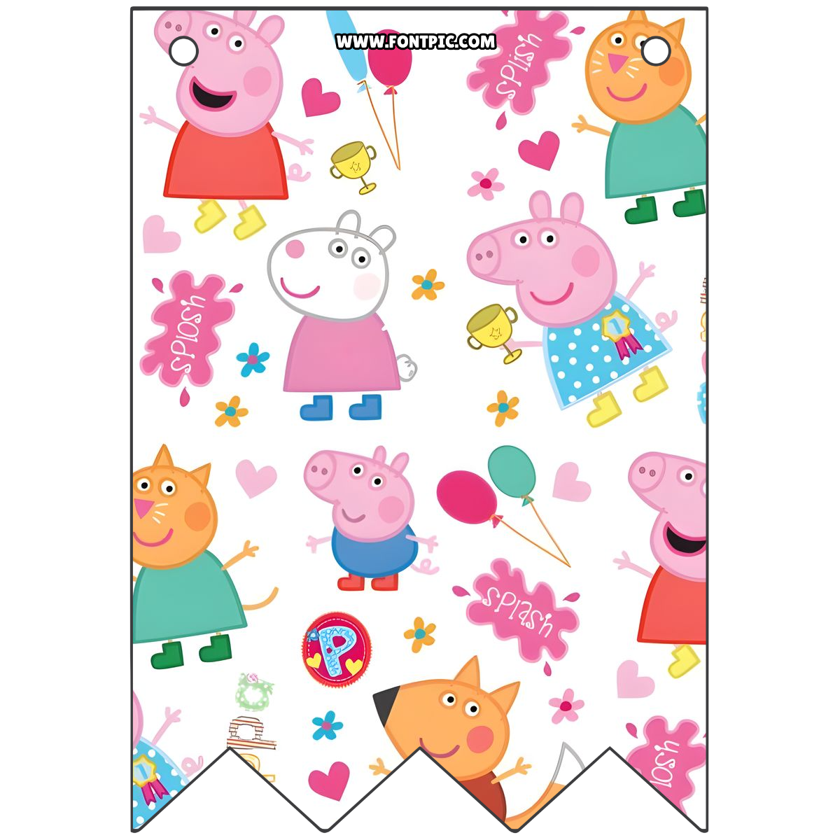 Peppa Pig Pennants