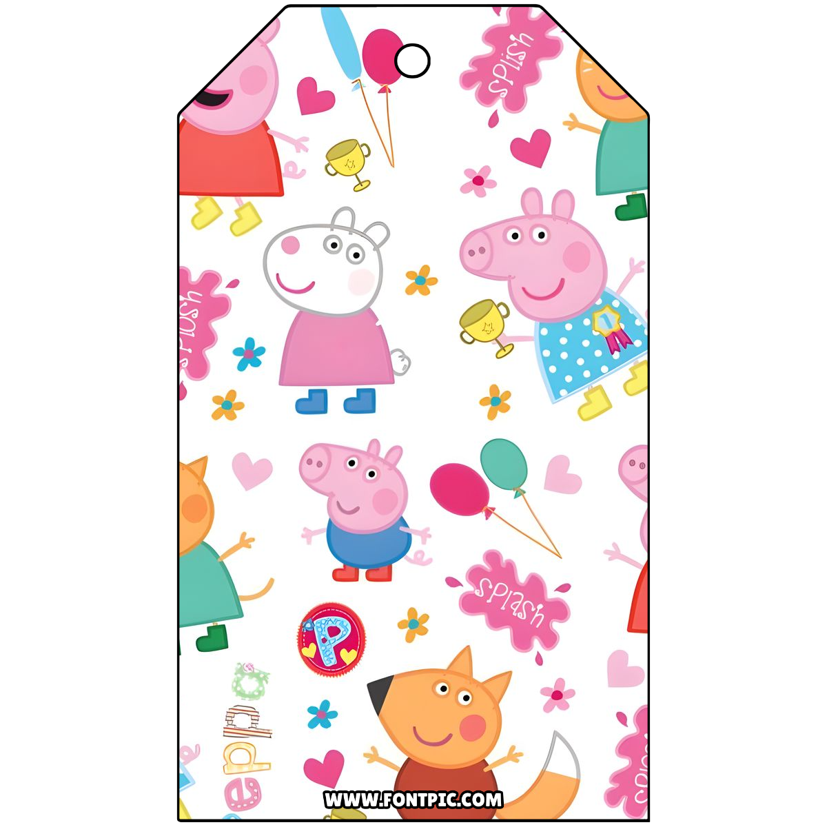 Peppa Pig Tags