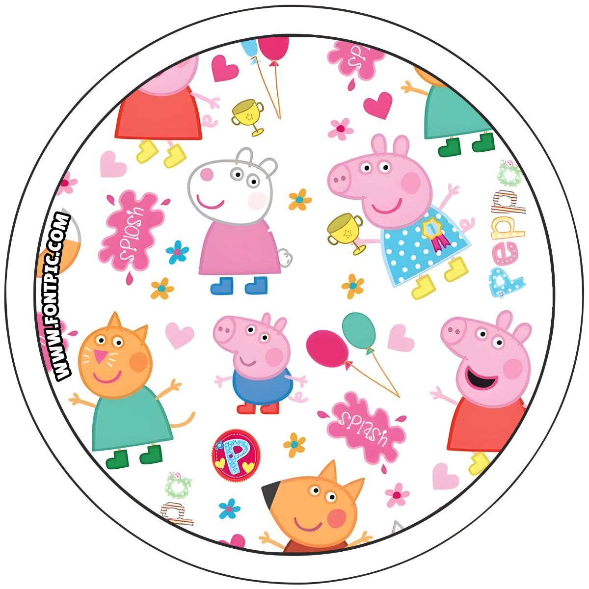 Peppa Pig Toppers