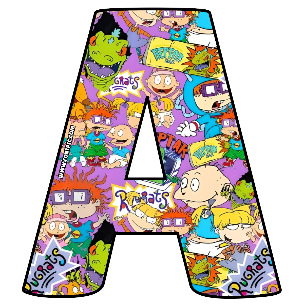 Rugrats Letter A