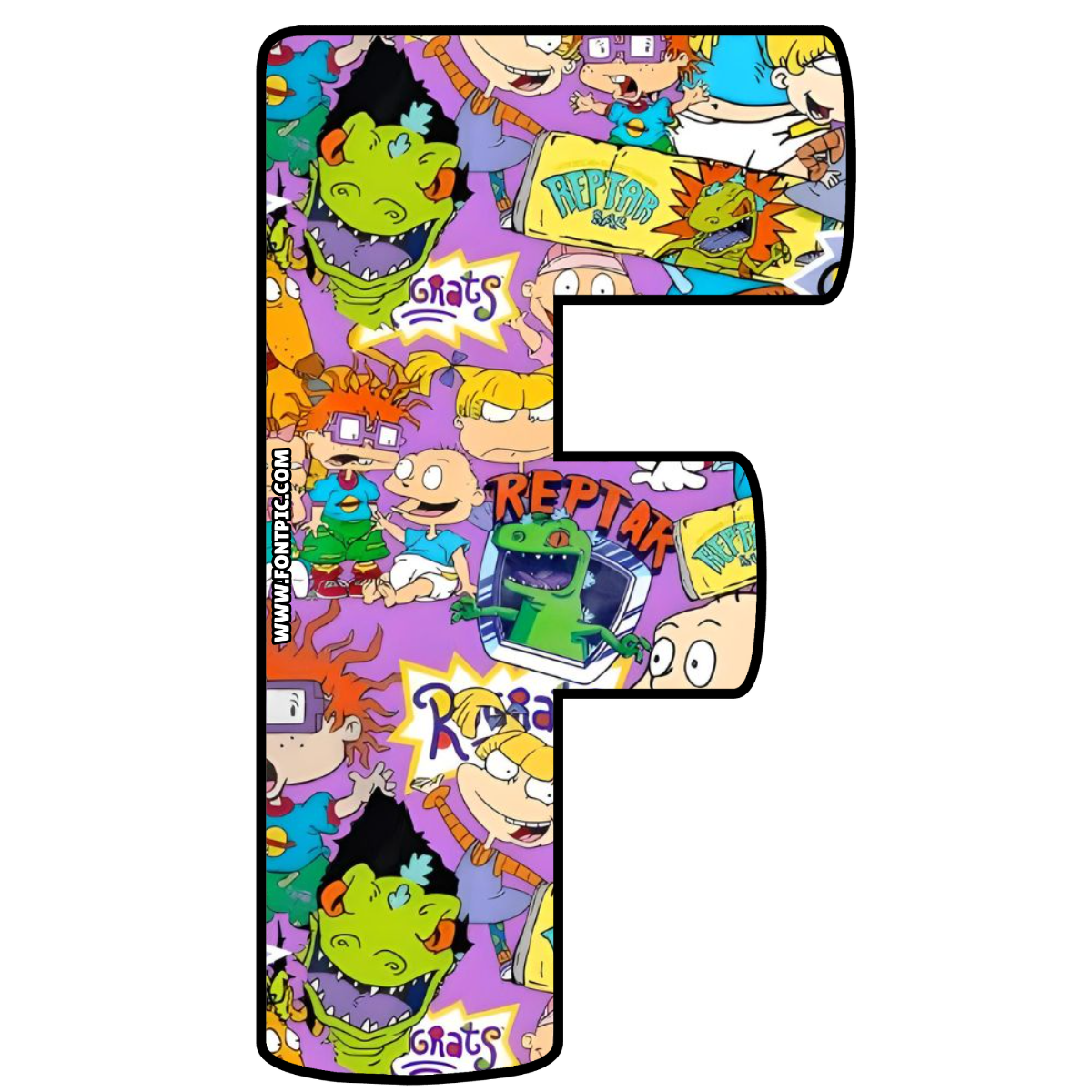 Rugrats Letter F