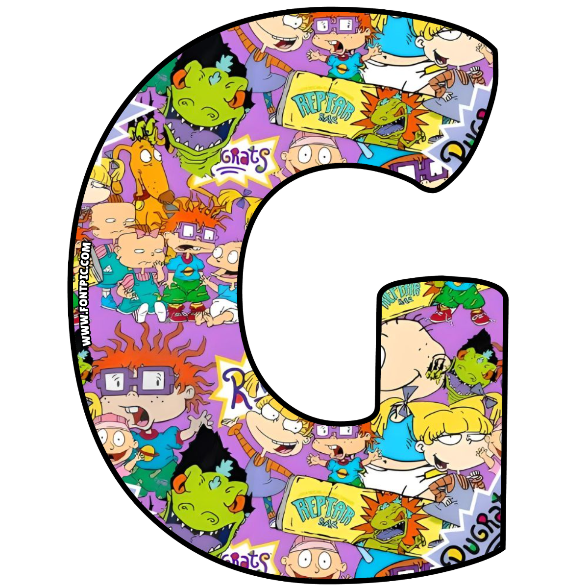 Rugrats Letter G
