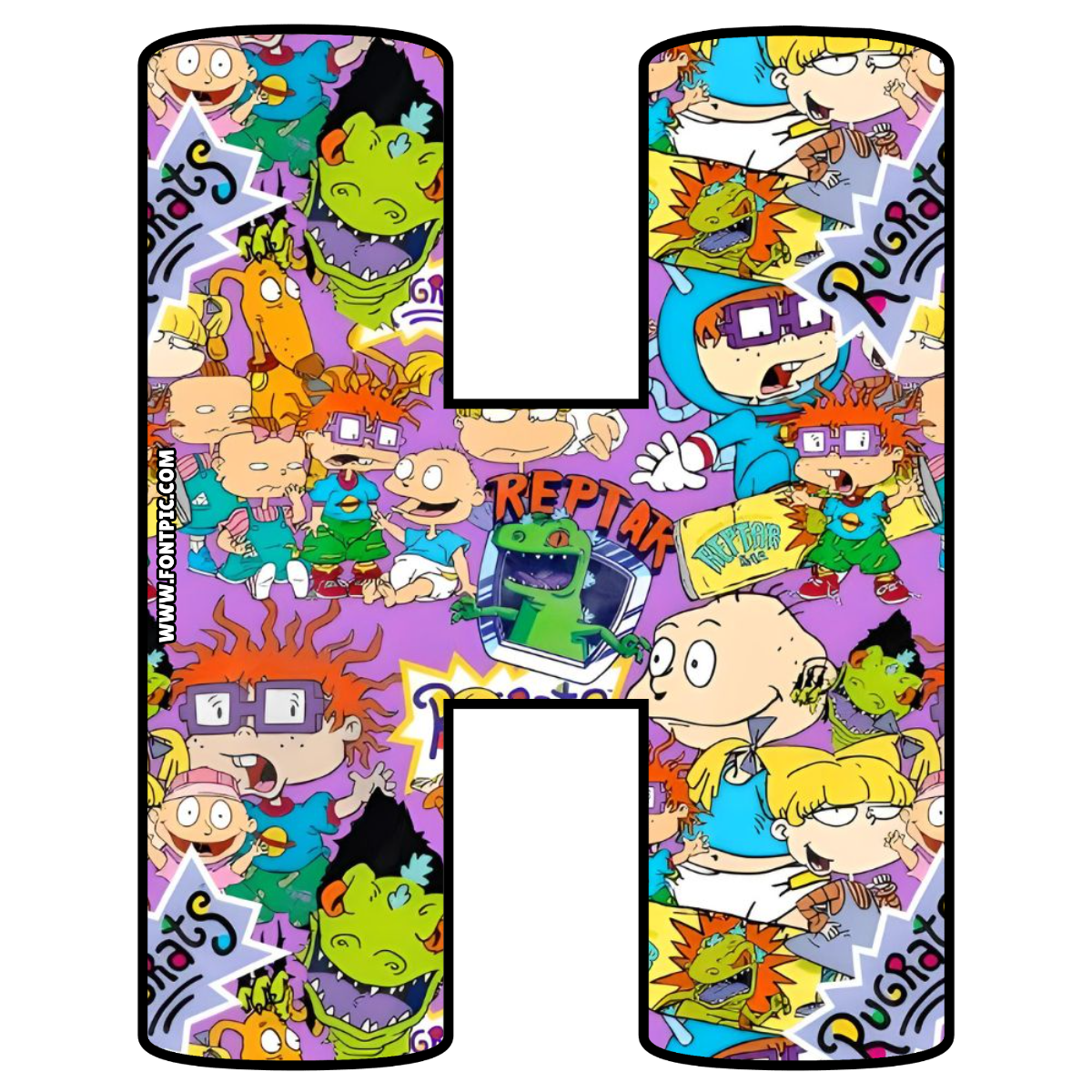 Rugrats Letter H