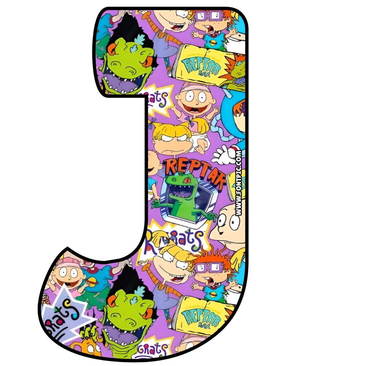 Rugrats Letter J