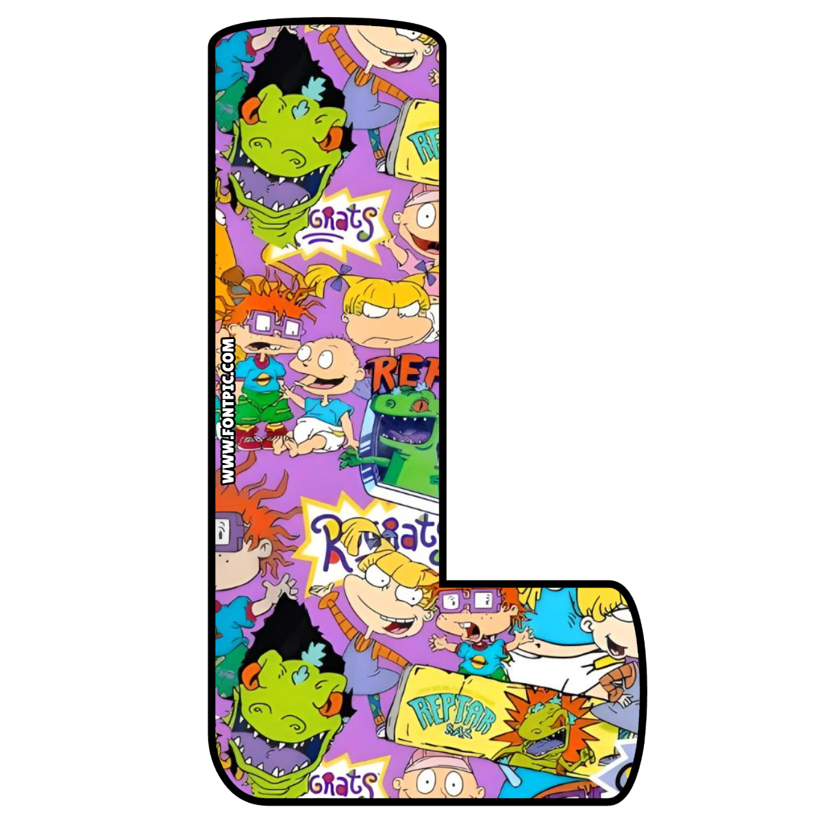 Rugrats Letter L