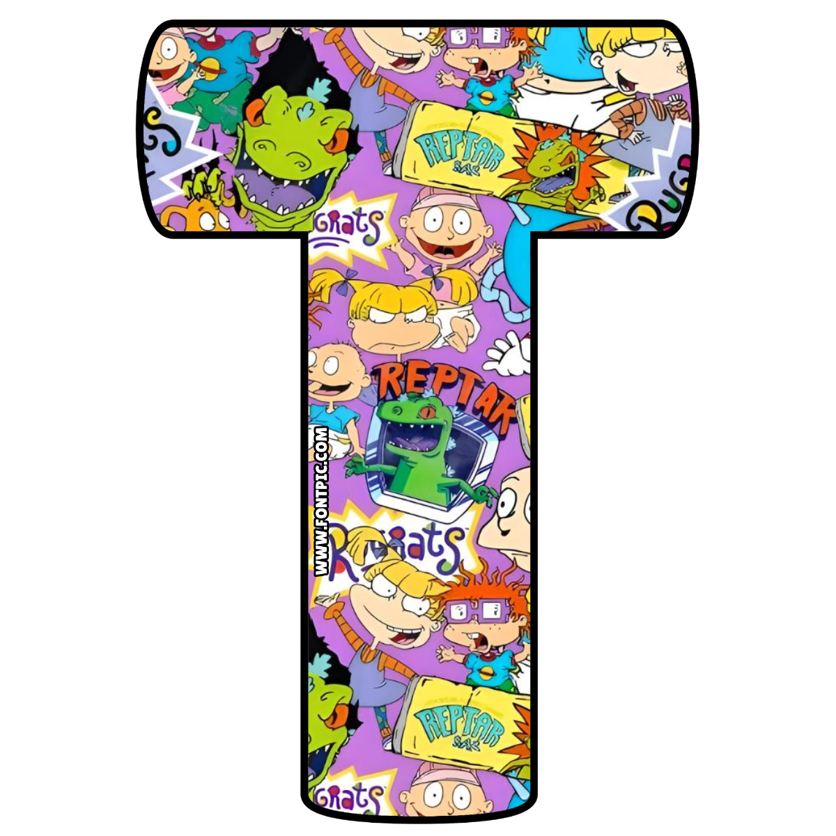 Rugrats Letter T