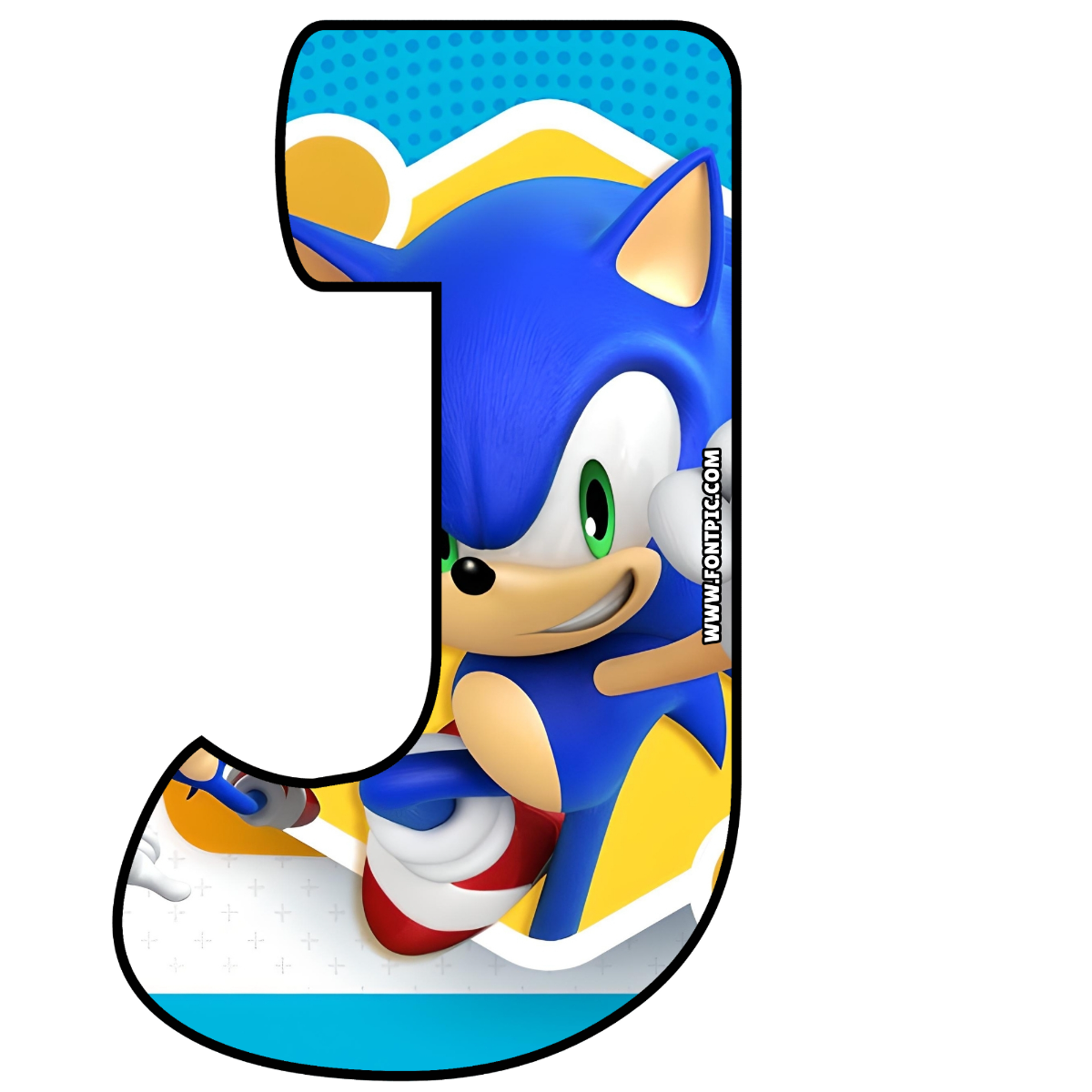 Sonic Letter J