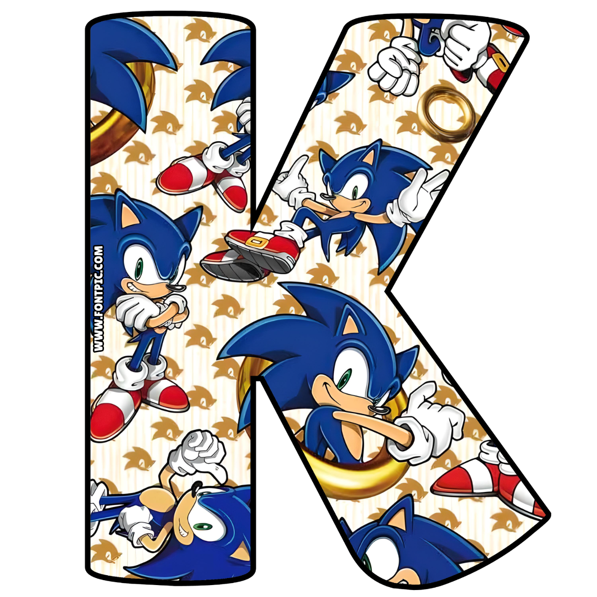 Sonic Letter K