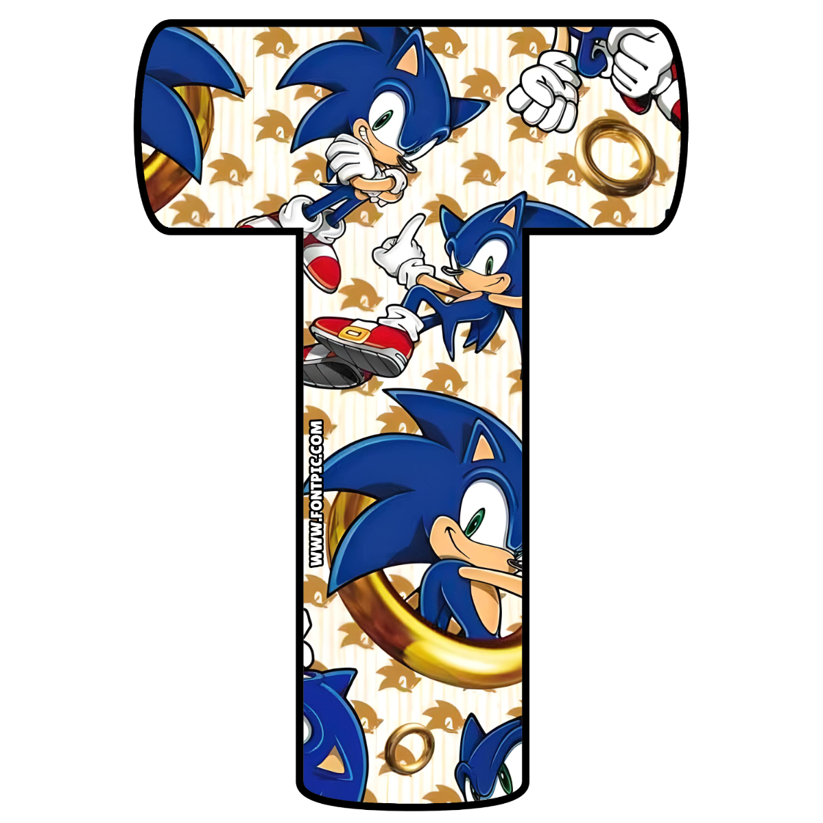 Sonic Letter T