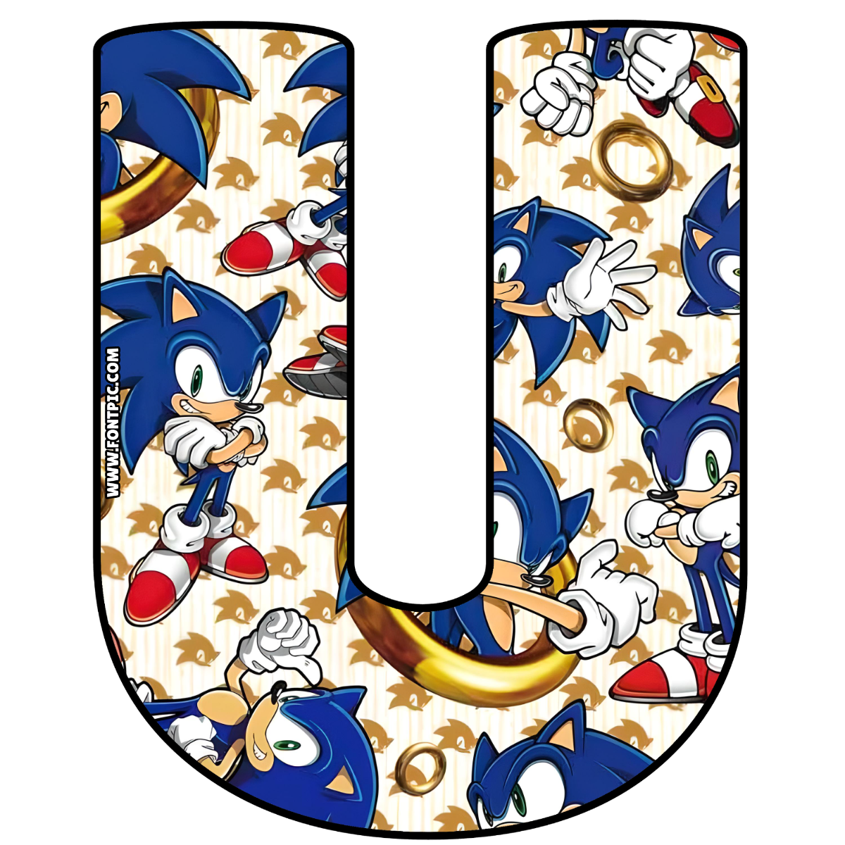 Sonic Letter U