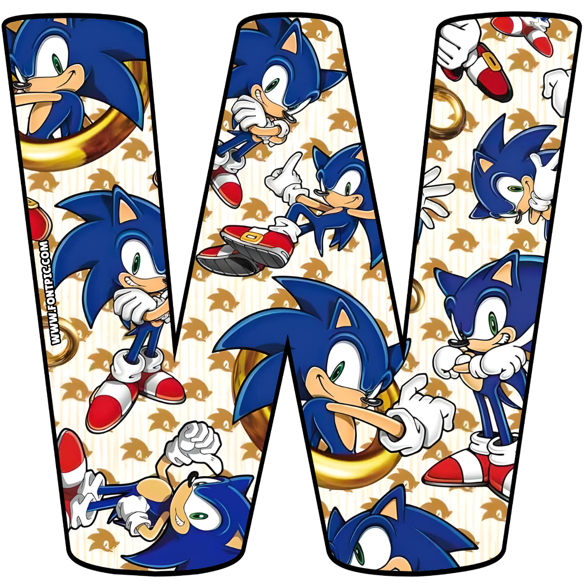 Sonic Letter W
