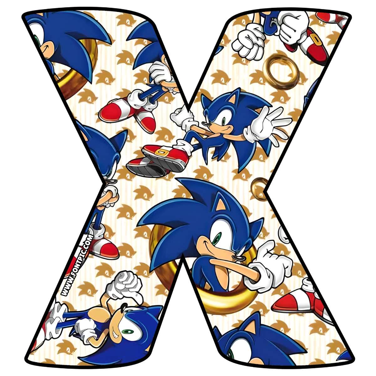 Sonic Letter X