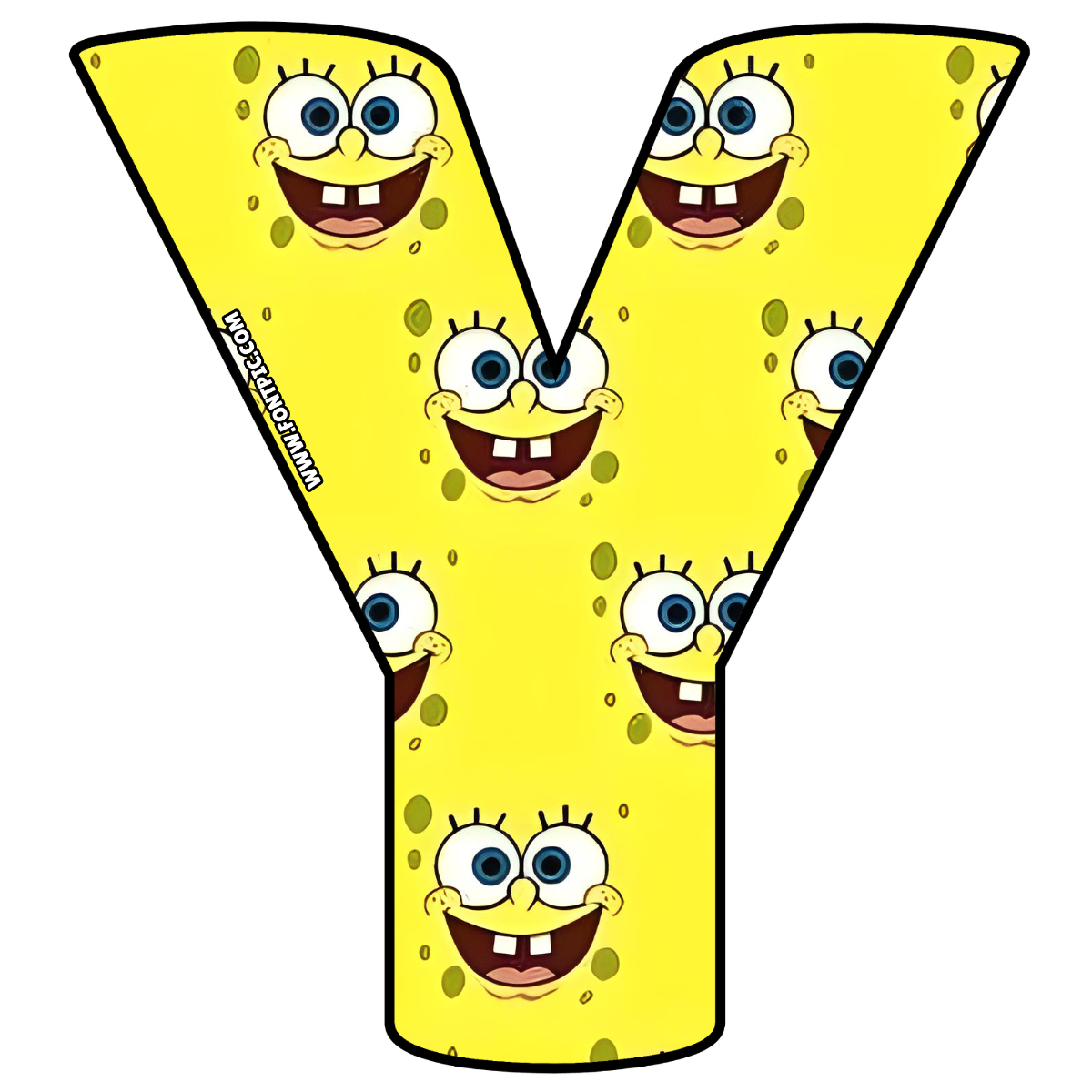 SpongeBob Letter Y