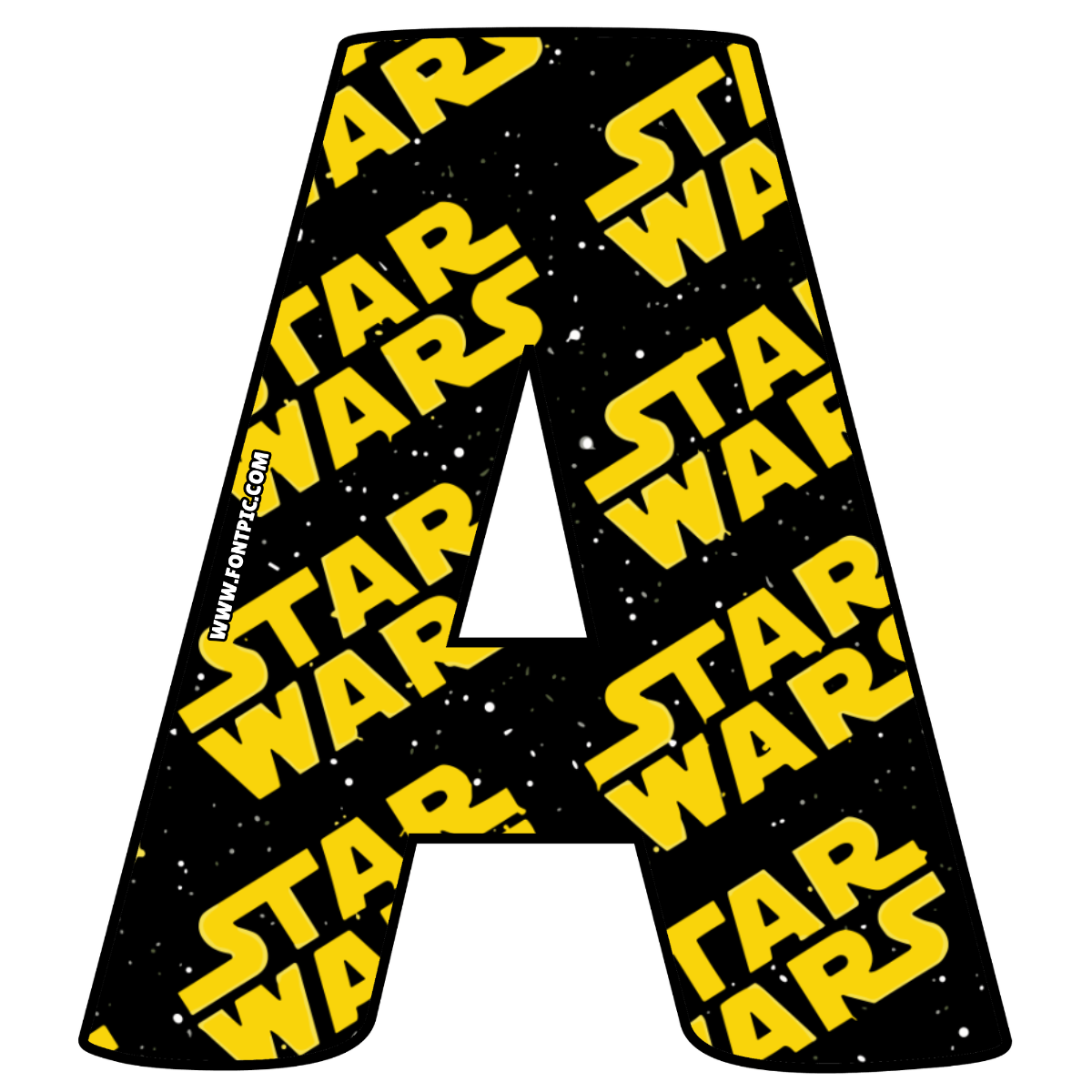 Star Wars Letter A
