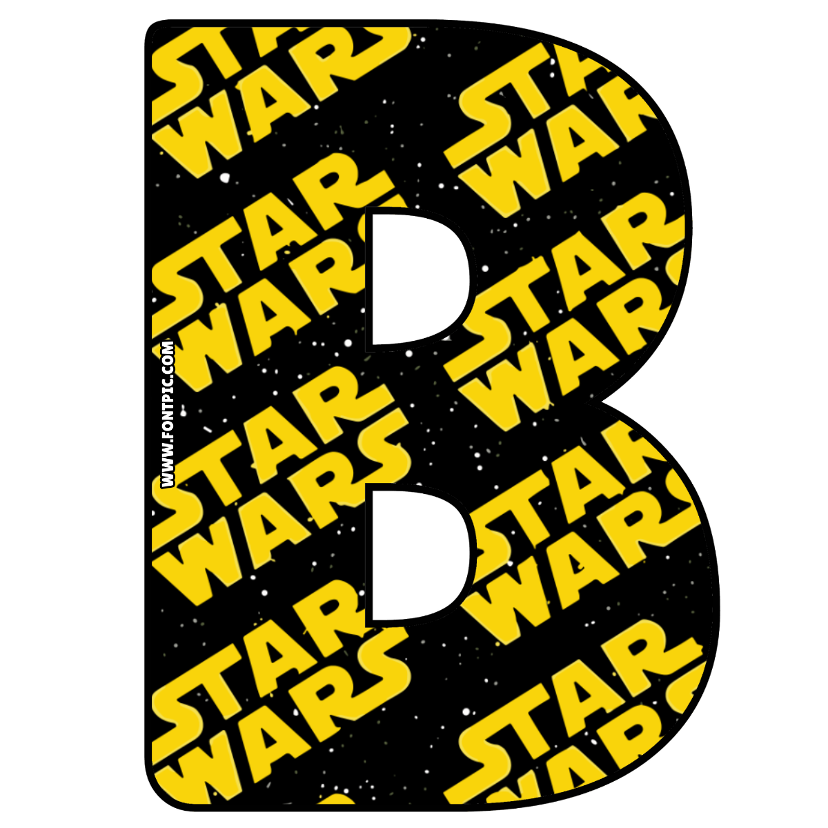 Star Wars Letter B