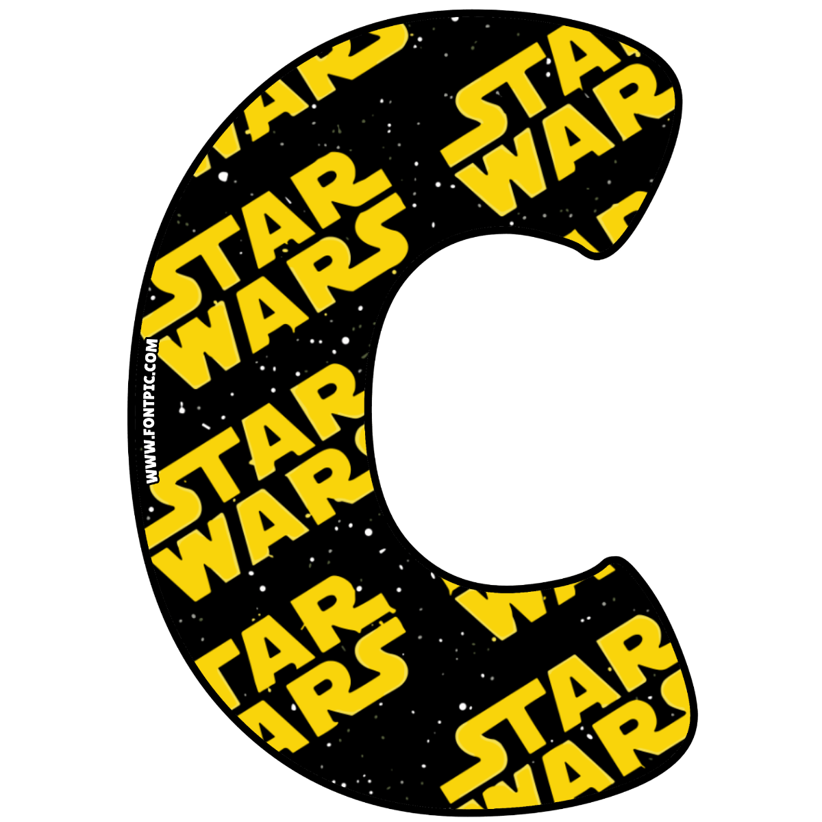 Star Wars Letter C