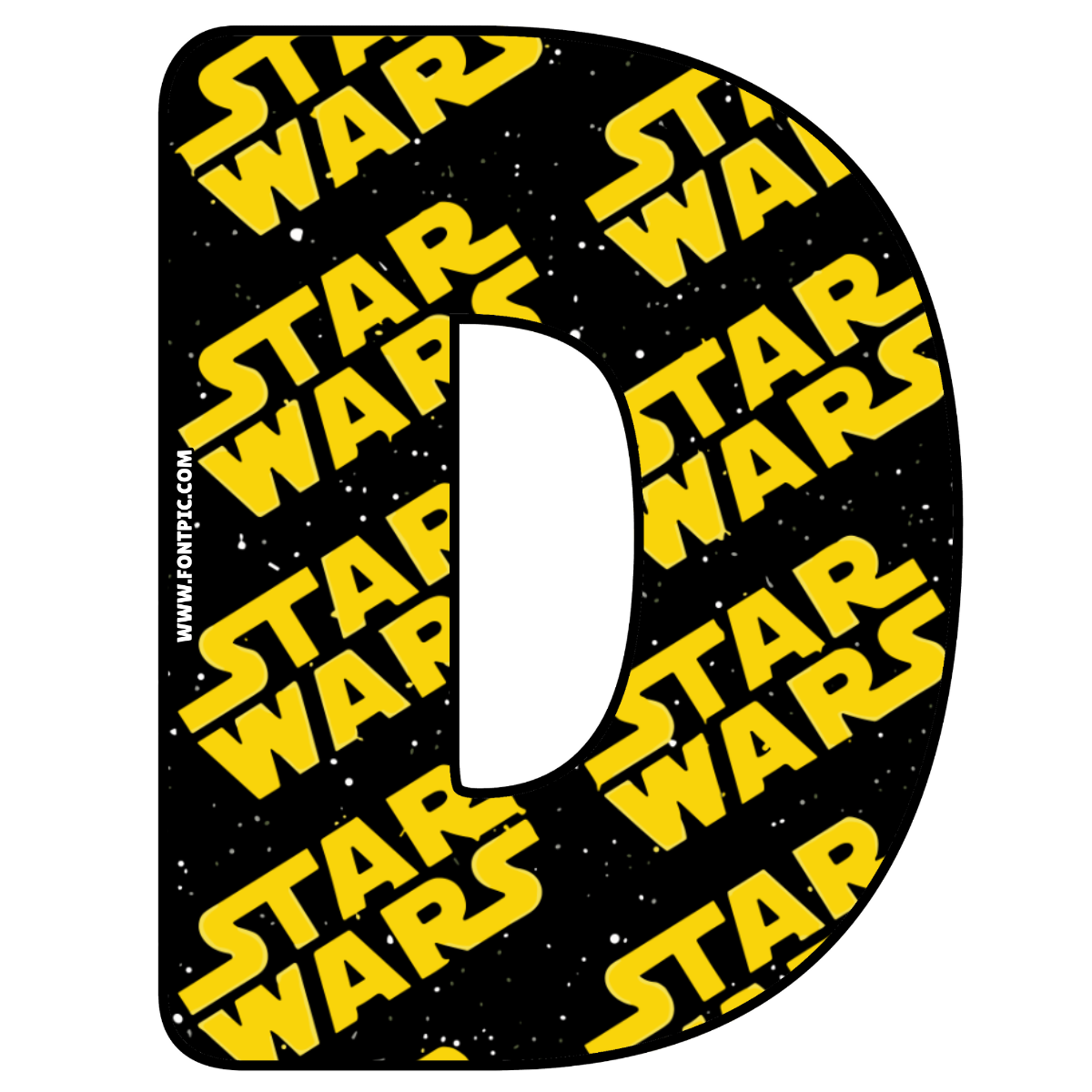 Star Wars Letter D