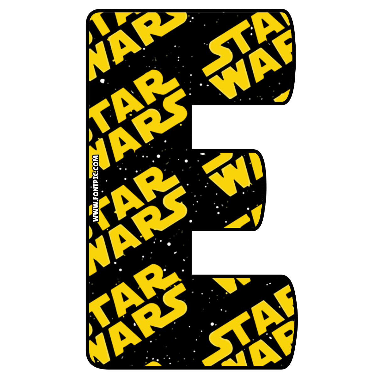 Star Wars Letter E