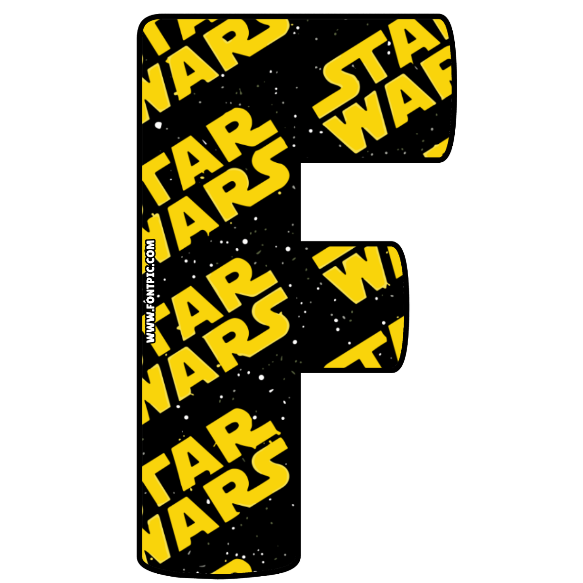 Star Wars Letter F
