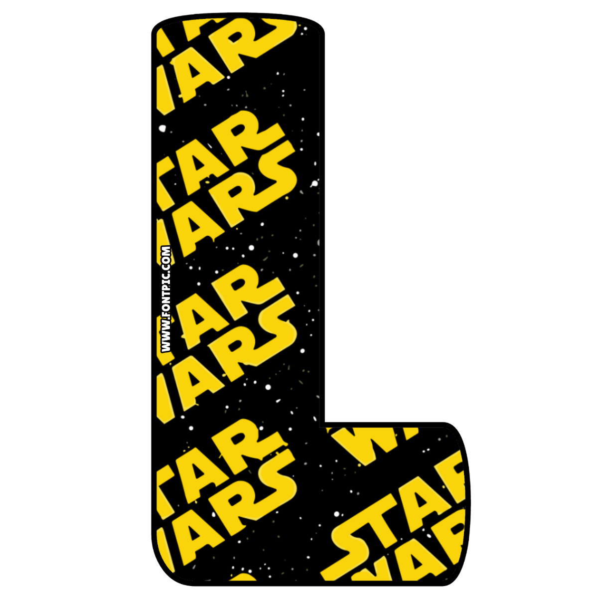 Star Wars Letter L