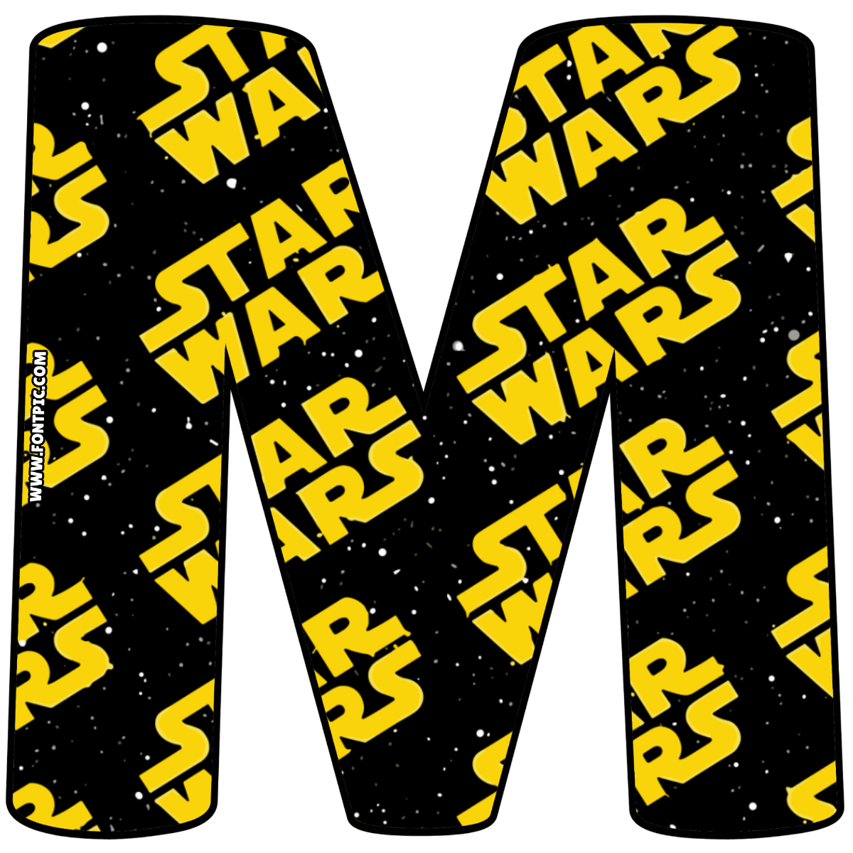 Star Wars Letter M