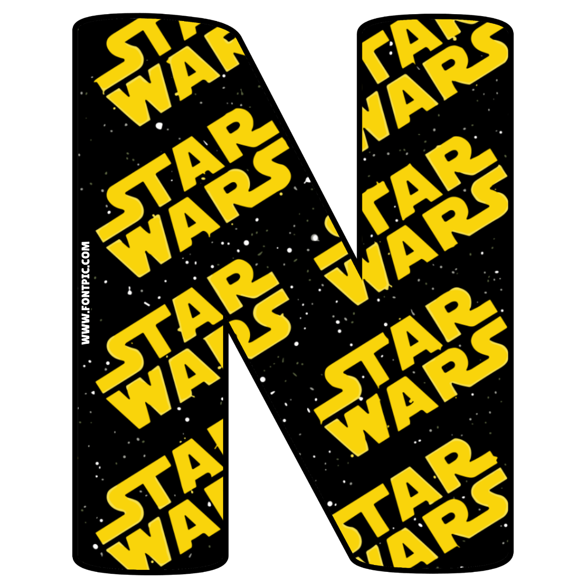 Star Wars Letter N