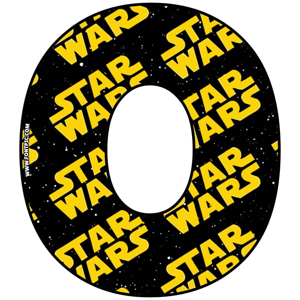 Star Wars Letter O