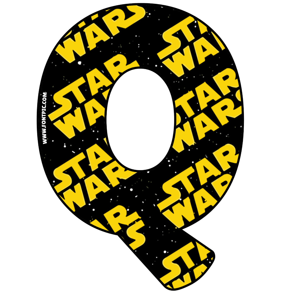Star Wars Letter Q