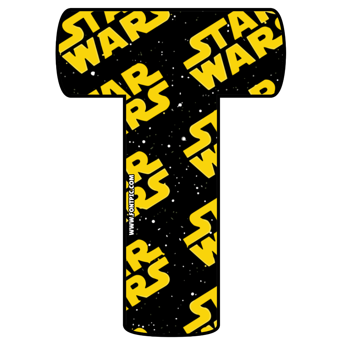 Star Wars Letter T
