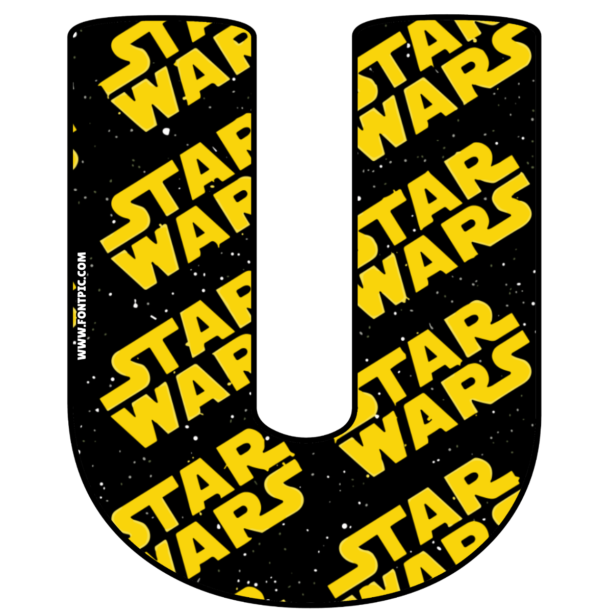 Star Wars Letter U