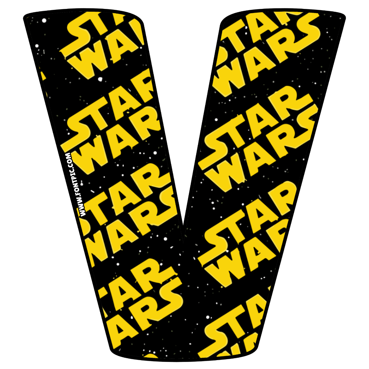 Star Wars Letter V