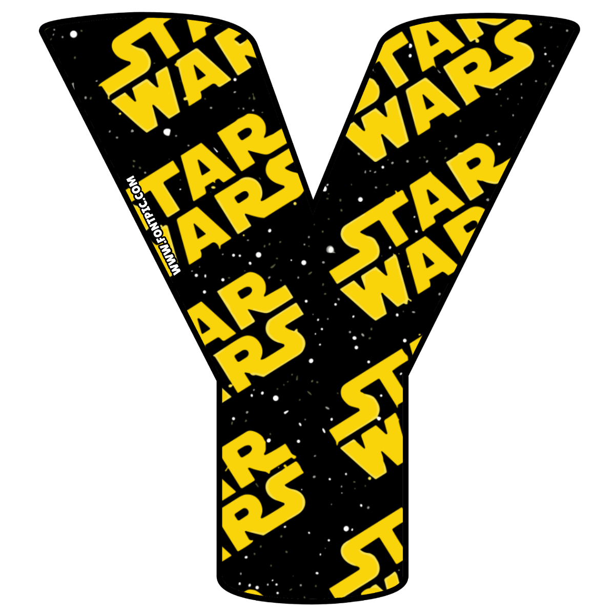 Star Wars Letter Y