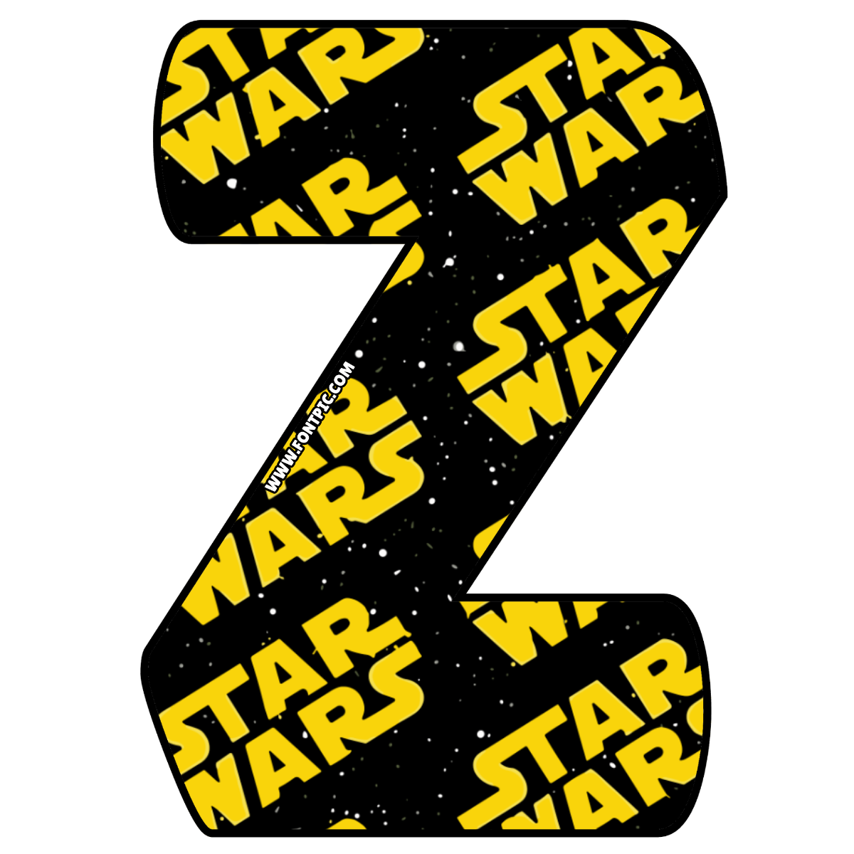 Star Wars Letter Z