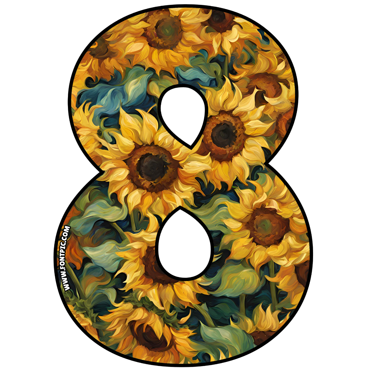 Sunflower Number 8