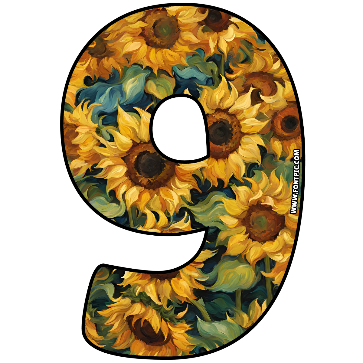 Sunflower Number 9
