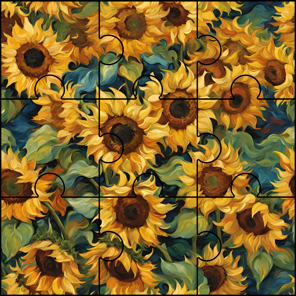 Sunflower Puzzle