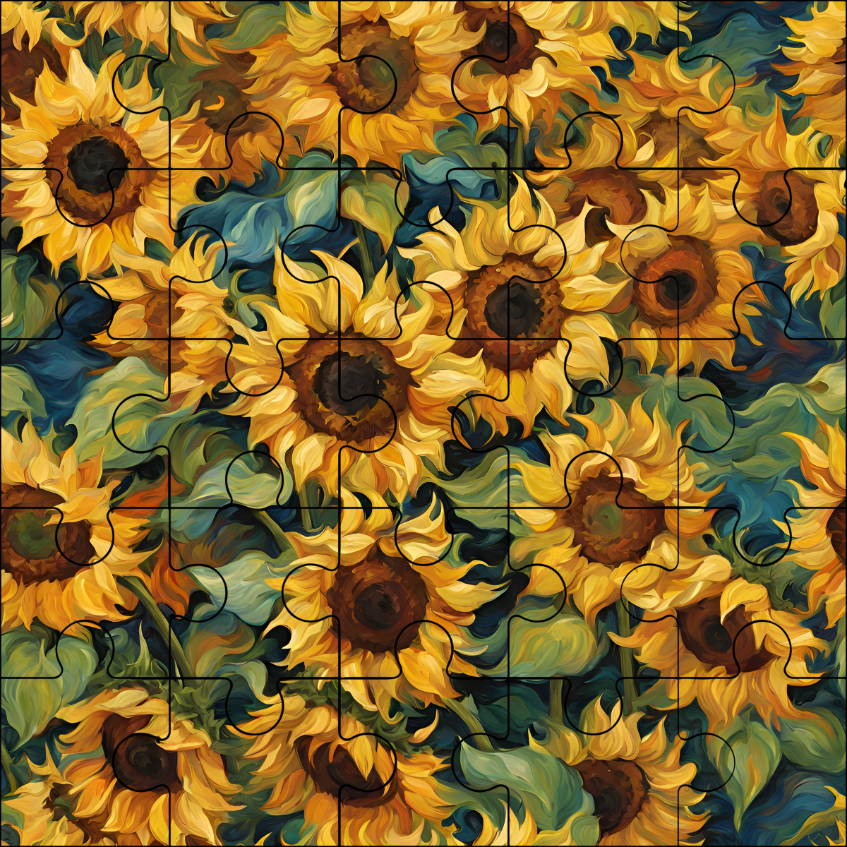 Sunflower Puzzle