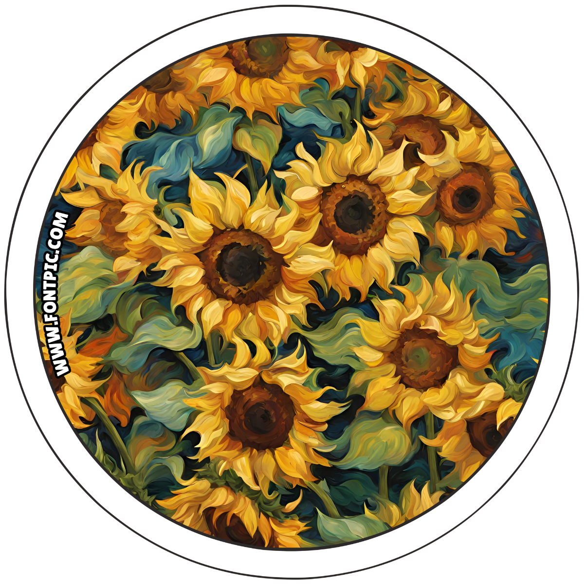 Sunflower Toppers