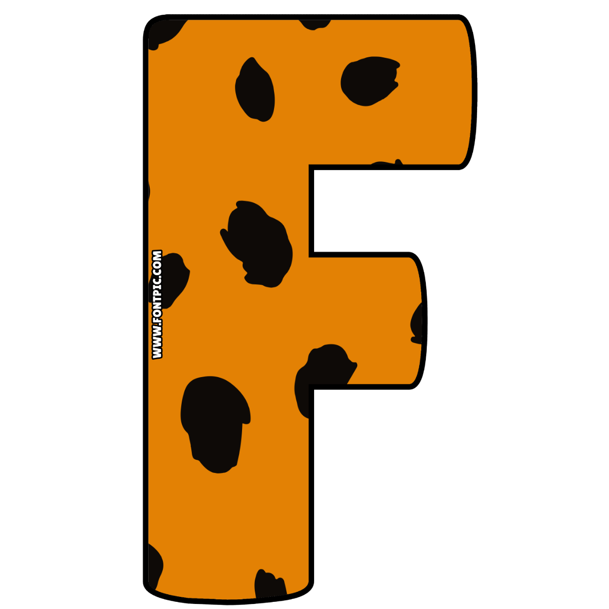 The Flintstones Letter F