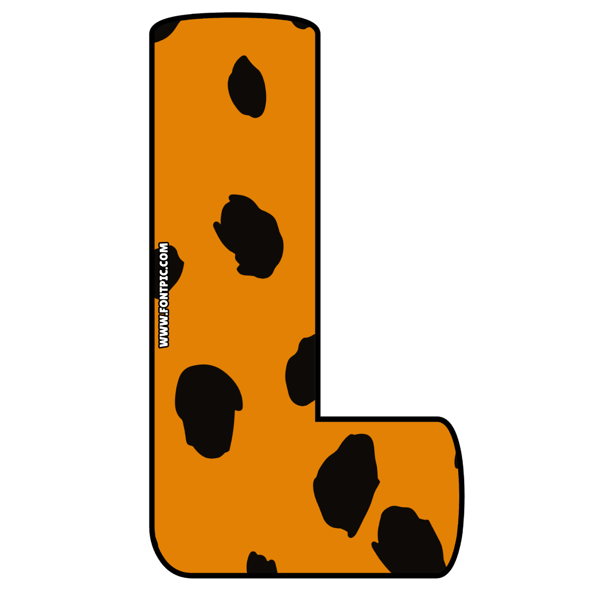 The Flintstones Letter L